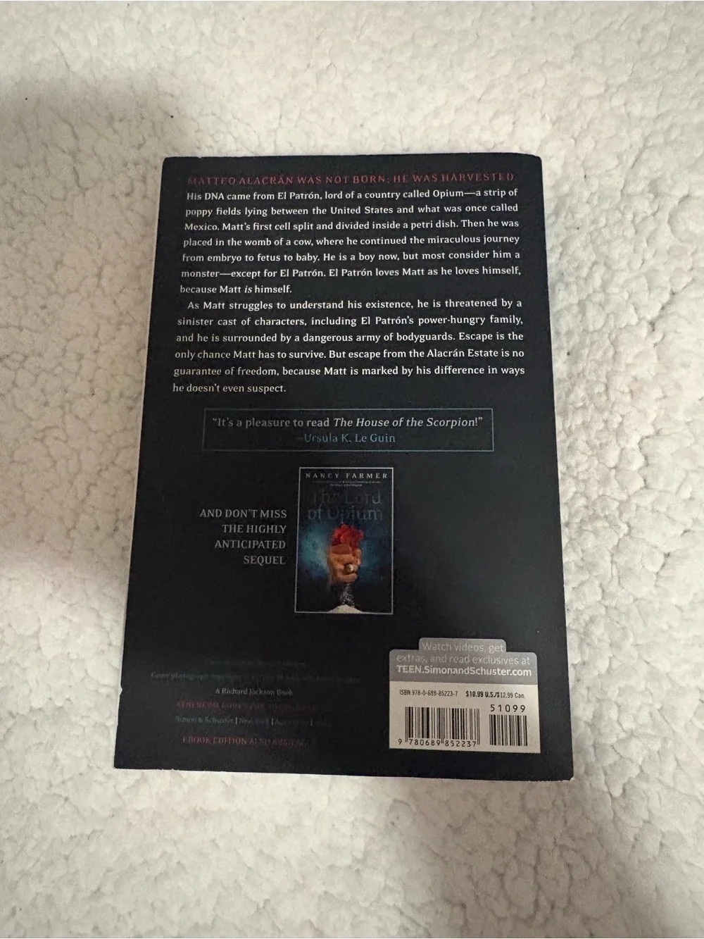 The House of the Scorpion by Nancy Farmer